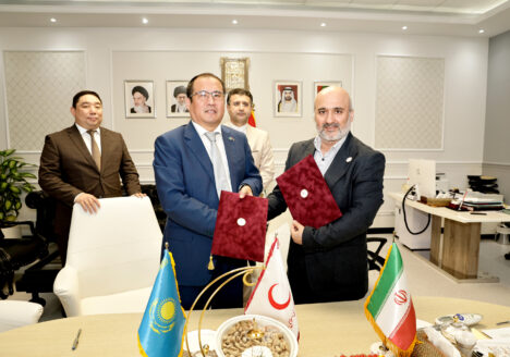 Iranian Hospital Dubai and the Consulate of Kazakhstan
